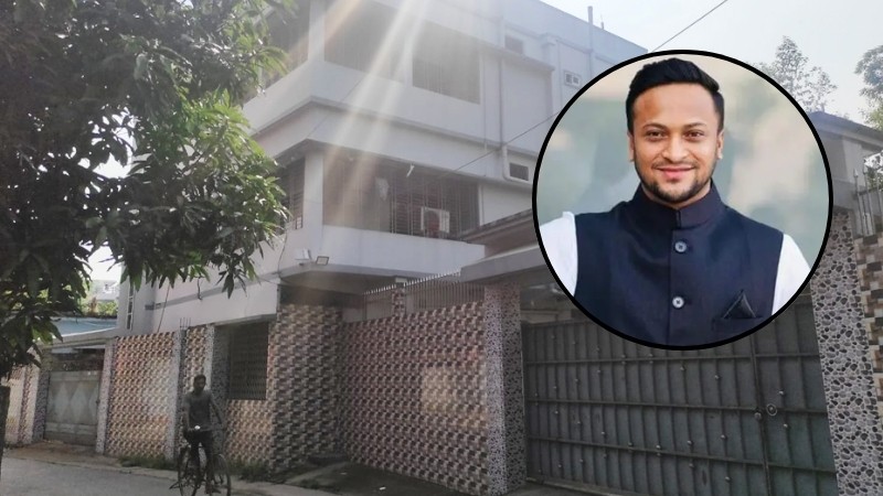 মাগুরায় সাকিব আল হাসানের বাড়িতে হামলা,অতিরিক্ত পুলিশ মোতায়েন